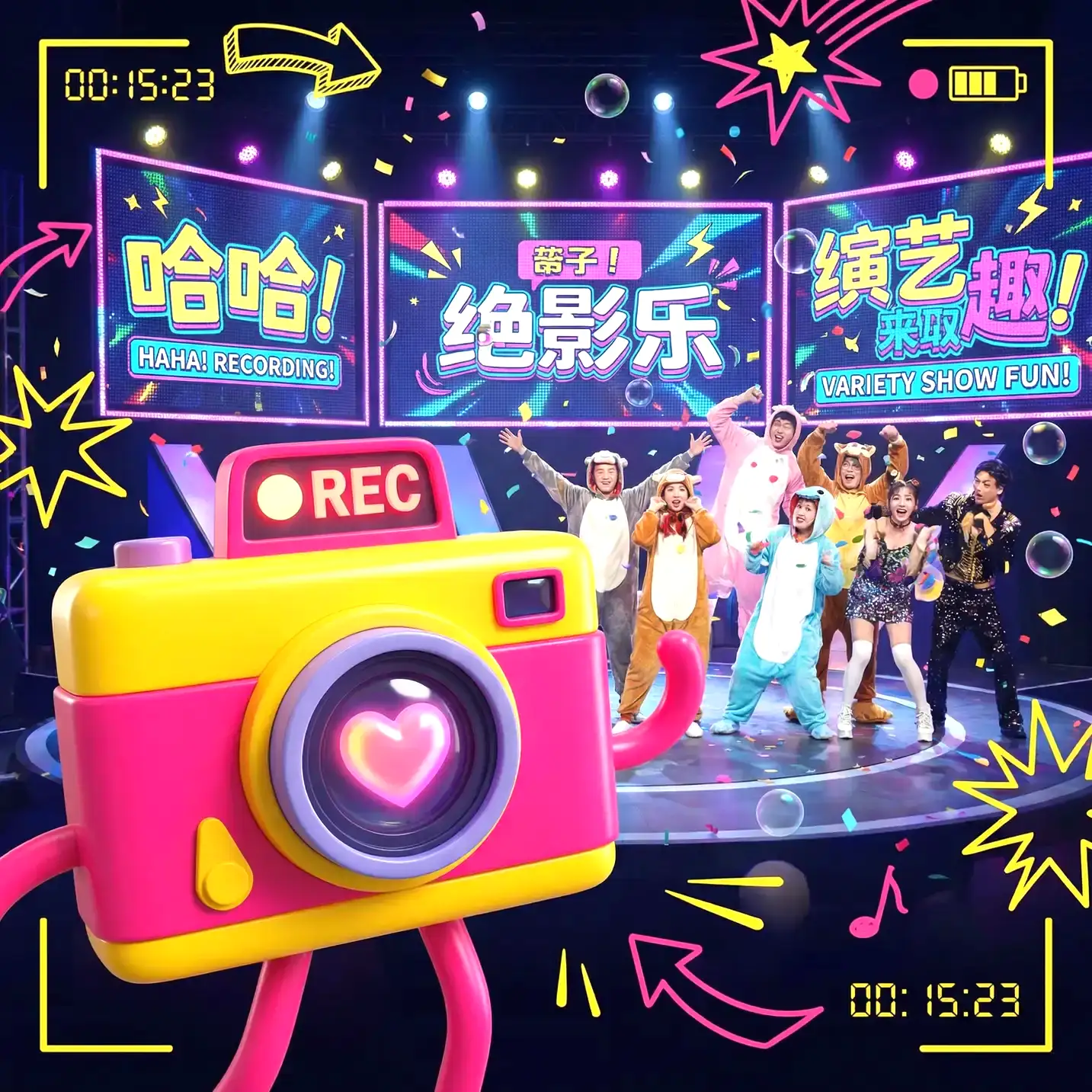 赵丽颖郑爽杨幂AI 经典综艺 - 极限挑战